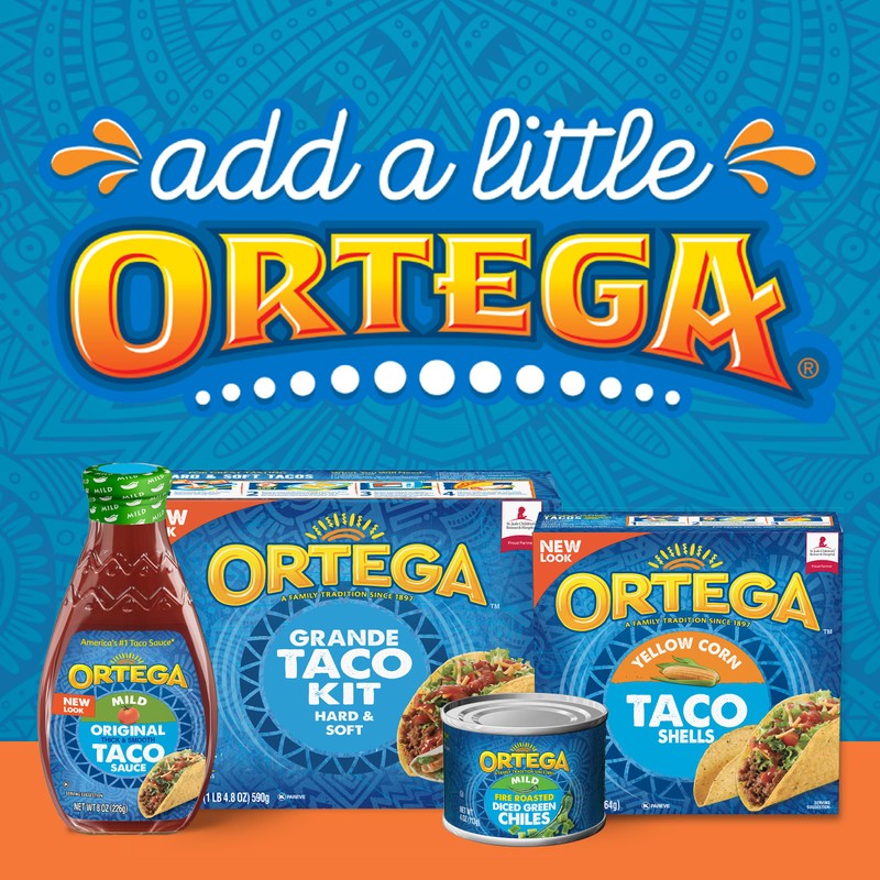 Ortega Original Taco Sauce, Mild, 16 Ounce