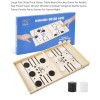 nanoable Large Fast Sling Puck Game, Table Board Hockey Game