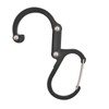 Aluminium Carabiner D-Ring Hook, Multi-functional Mountaineering Buckle for Outdoor Climbing,