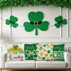 St Patrick’s Day Pillow Covers Decoration 18x18 Inch Lucky Charm