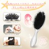 Hair Brush, Ion Care Brush, Prevents Splints, Comb, Smooth, Anti-Static,