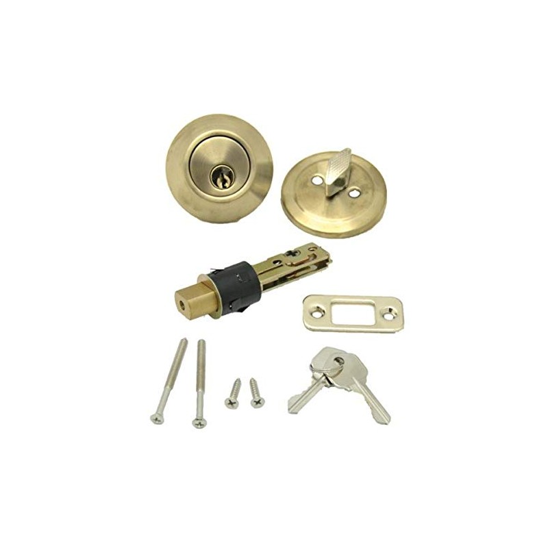 AP Products 013-222 Dead Bolt Lock Set, 1" Throw -