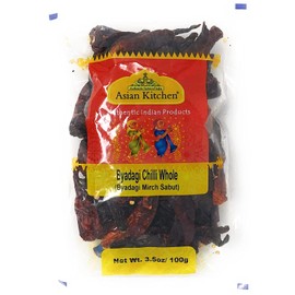 Cocina asiática (marca Rani) Byadagi Chilli entero. 3.52 Ounce (Pack of 1)
