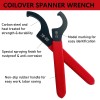 Socpuro 10Pcs Coilover Spanner Wrench Set, Universal Shock Spanner Hook