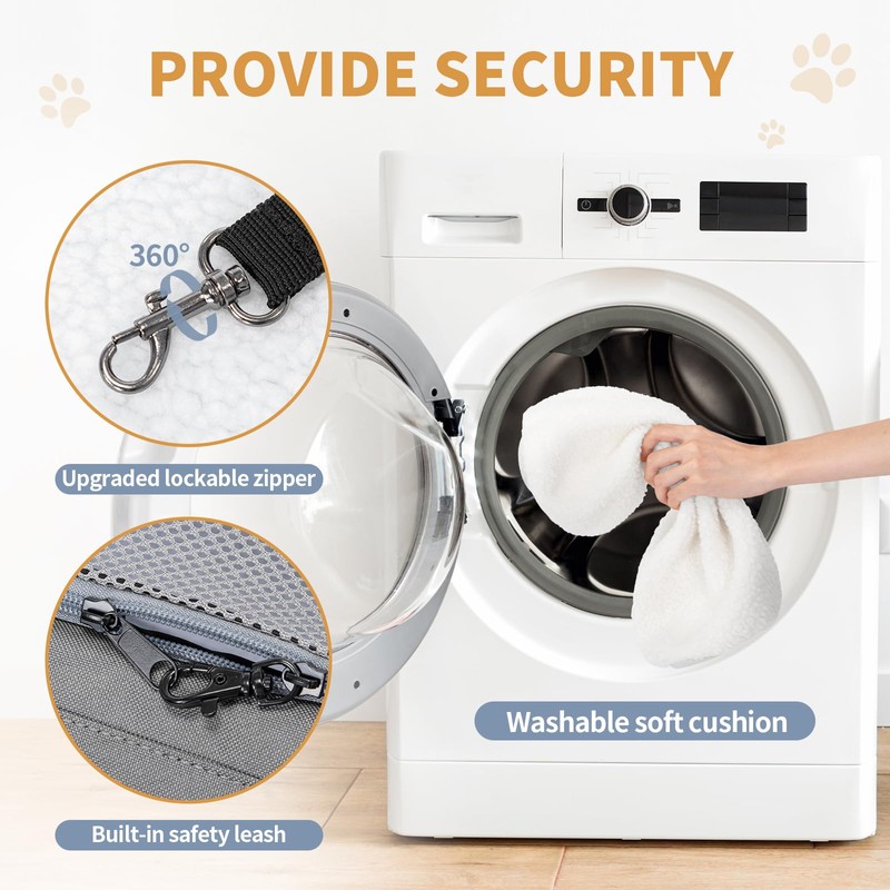 Petsfit Pet Carrier Airline/TSA Approved Small Dogs, Kitten, Carriers for