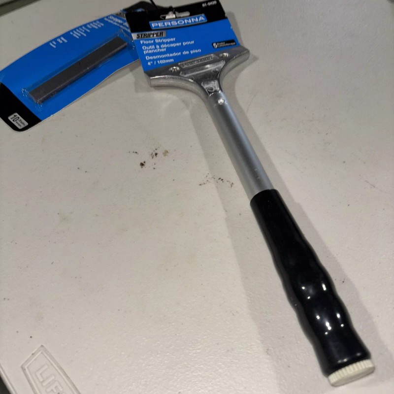 Personna Floor Scraper 61-0420 4-Inch Floor Stripper w/ Stripper Blades