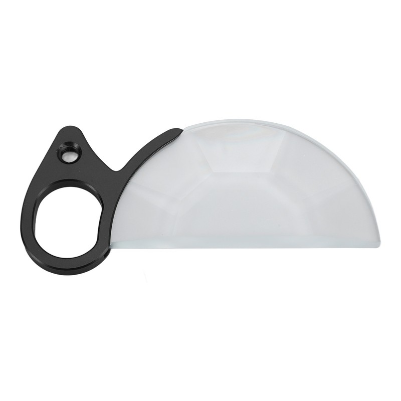 79mm Handheld Subtle Kaleidoscope Prism Semicircular Glass Filter Special Effects