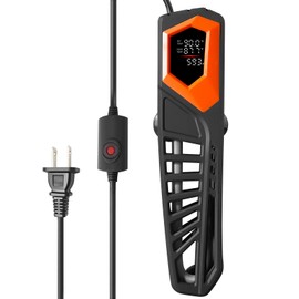 HITOP 800W Titanium Aquarium Heater - with External Controller Submersible Heater for Large Fish Tank up to 250 Gallon, Shatterproof Heater for Fish or Turtle Saltwater and Fresh Water