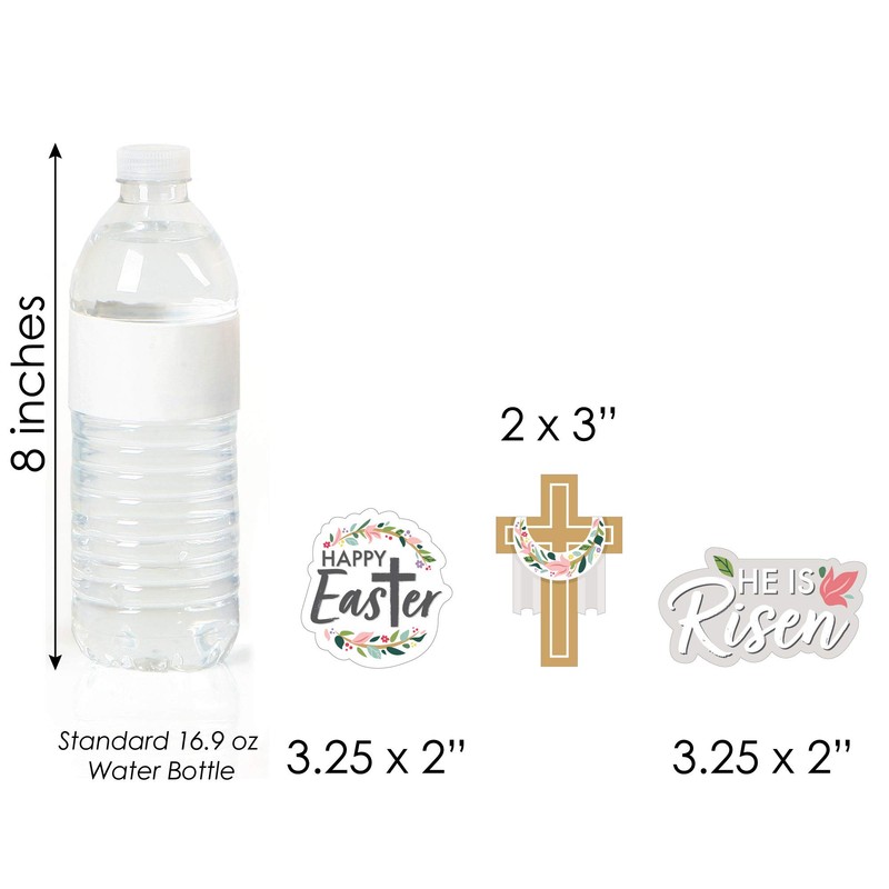 Big Dot of Happiness Juego de 24 palillos para cupcakes