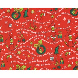MJC Grinch Apron Dr Seuss How The GRINCH Stole Christmas Storybook Icons Adult Kitchen Apron Adjustable Neck Baking Cooking