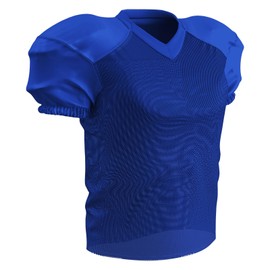 CHAMPRO Champro Standard Time Out Adult Football Practice Jersey for Training, Scrimmage Games, Royal, X-Large