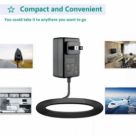 J-ZMQER AC Adapter Compatible with Lepai LP-2020A Mini HiFi Stereo Audio Amplifier AMP Power