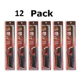 Click-n-Flame Refillable Long-Reach Butane Lighters (12 Pack)