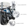 Ciieeo 2 Pcs Turn Signal Bracket for Motorcycle Forks Durable
