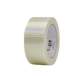 MAT Commodity Grade Fiberglass Reinforced Filament Strapping Tape - 2 in. Wide x 60 yds. (Pack of 1) Filaments Run Lengthwise