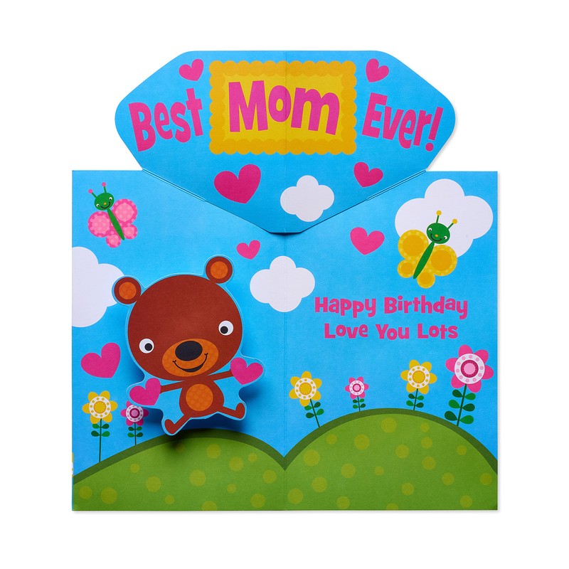 American Greetings Birthday Card for Mom (Best Mom)