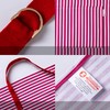 Zihuatailor Striped Apron with Pockets for Women Cooking Apron for