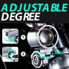 MoKitDora Harley Motorcycle Auxiliary Light Kit Driving Spotlights Fog Light