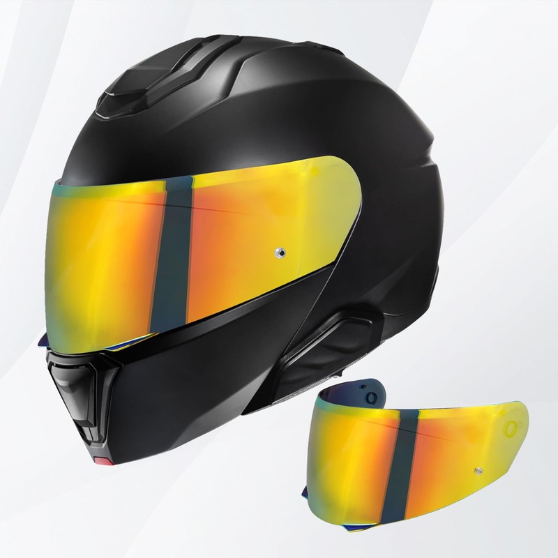 VCOROS I90 Helmet Shield Replacement, I90 Helmet Visor Shield Compatible