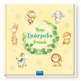 Trötsch Freundealbum Meine Kindergarten-Freunde Eintragealbum Dschungeltiere: Freundealbum Kindergarten-Feunde Erinnerungsalbum