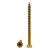 Phillips Square Combo Drive Coated Tan Deck Screws - Qty
