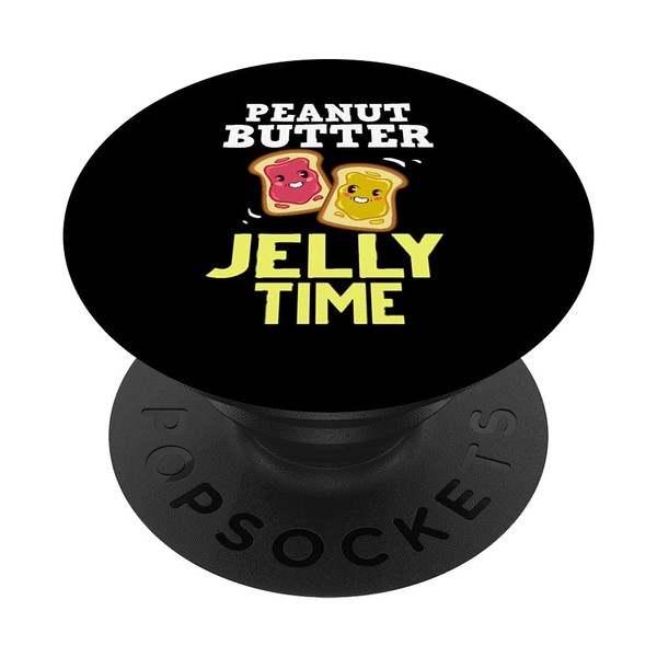 Peanut Butter Jelly Sandwich Cracker Bars PopSockets Swappable PopGrip