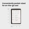 Rocketbook Mini Reusable Smart Notepad, Pocket Size Notebook 8.9 x