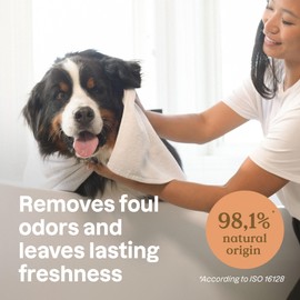 ATTITUDE Natural Deodorizing Shampoo for Cat & Dog, Vegan and Cruelty-Free, Grooming Products, Lavender, 16 Fl Oz (Pack of 6)