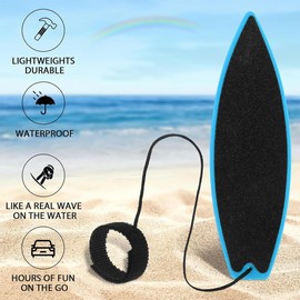 AFCJLTO Finger Surfboard Set, 5 Mini Surfboards for Fingers, Toys for Kids Adults, Mini Fingerboards Skateboard Design