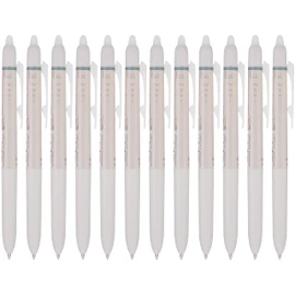 PILOT FriXion Waai Retractable & Refillable Erasable Gel Pens, Extra Fine Point 0.5 mm, Gray Ink, 12 Count