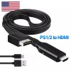 Hanks Minerals Converter PS2 To HDMI HD 1080P Cable AV