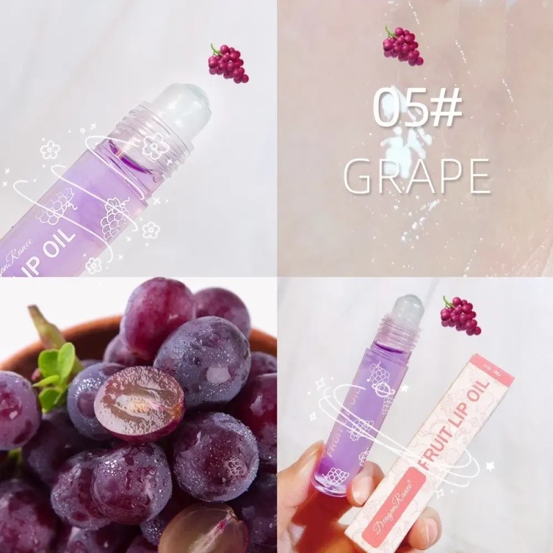Set De 6 Aceites Para Labios Roll-on, Transparentes E Incolo