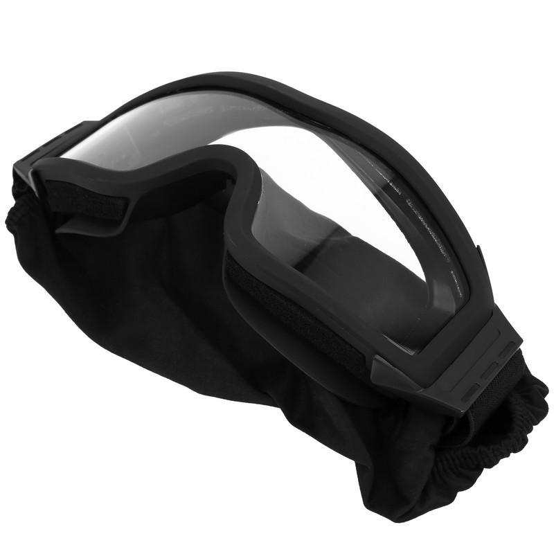 Tactics DustProof Protective Glasses Impact Resistant AntiExplosion Military Goggles(Black Frame