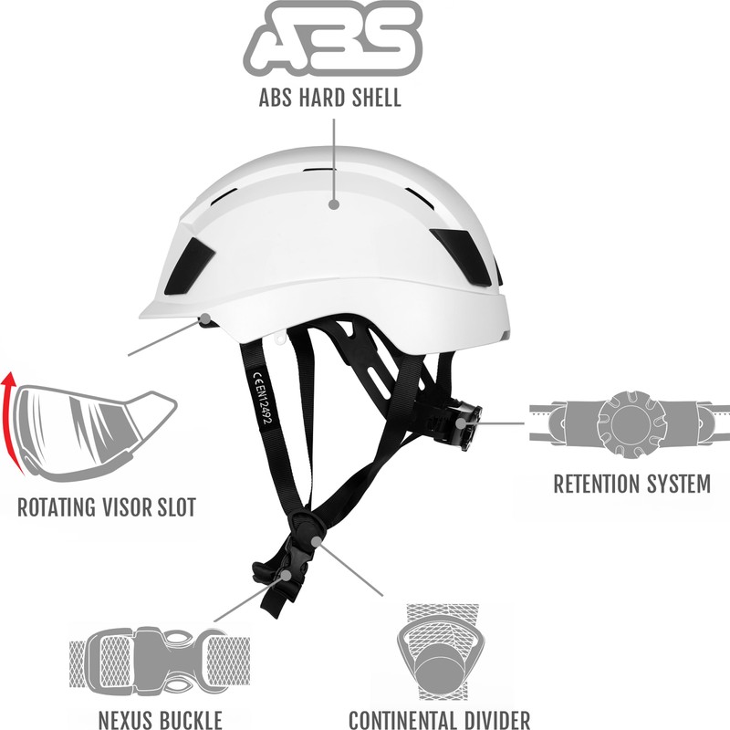 ACE Patera Premium Protective Helmet - Construction and Mountaineering Helmet