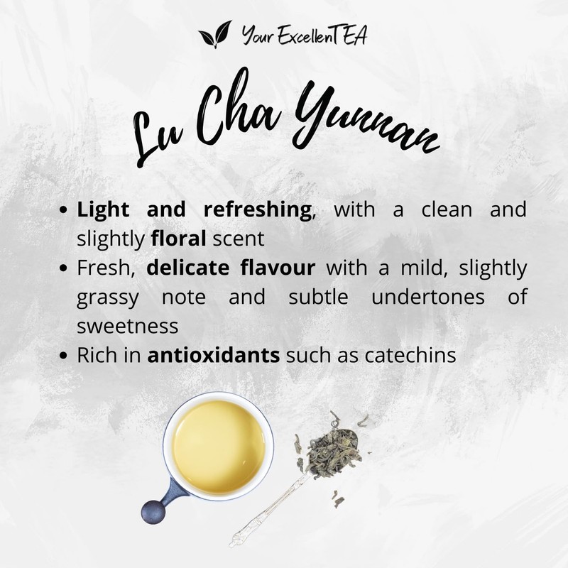 Yunnan Lu Cha Green Loose Leaf Tea 250g
