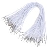 50PCS Elastic Barbed Cord - Stretch Loop Fasteners with Metal