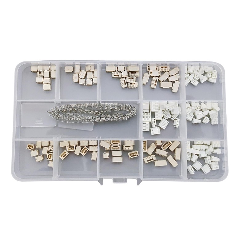 GH1.25 Connectors Kit Vertical/Horizontal SMD Socket and Crimp Terminal Compatible