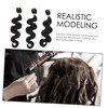 FOMIYES 3 Pack Body Wave Hair Extensions Synthetic Wig No