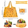 Heveer Foldable Shopping Bag, Reusable Shopping Bag, 50 x 66
