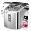 EUHOMY Ice Maker Countertop, 9 Cubes Ready in 6 Mins,