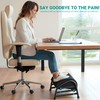 YEASHEIN Adjustable Foot Rest for Under Desk at Work, Ergonomic