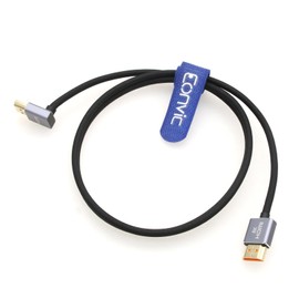 Eonvic 8K High Speed 2.1 HDMI to HDMI Braided 60Hz 48Gbps Cable for Sony A7S3 Z CAM E2 F6 S6 Canon C300 Mark III Camera Panasonic GH5 GH5S G9 Atomos Ninja V Portkeys BM5 Monitor