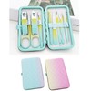 Nail Clippers Set, 10 Pieces, Multi-functional Stainless Steel Scissors, Portable,