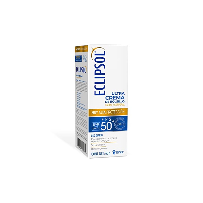 Eclipsol - Ultra Crema de Bolsillo, FPS 50, Protector Solar