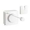 JOOM Retractable Washing Line, Wall Mounted Indoor Clothesline,White