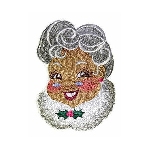 BeyondVision Merry Christmas [So-Sweet Mrs. Claus] Embroidered Iron on/Sew Patch