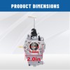 Wondrify RY906500S Carburetor for Ryobi 6500 8125 Watts Generator with
