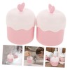 Minkissy 2pcs Portable Face Wash Foamer Cup Bubble Maker for