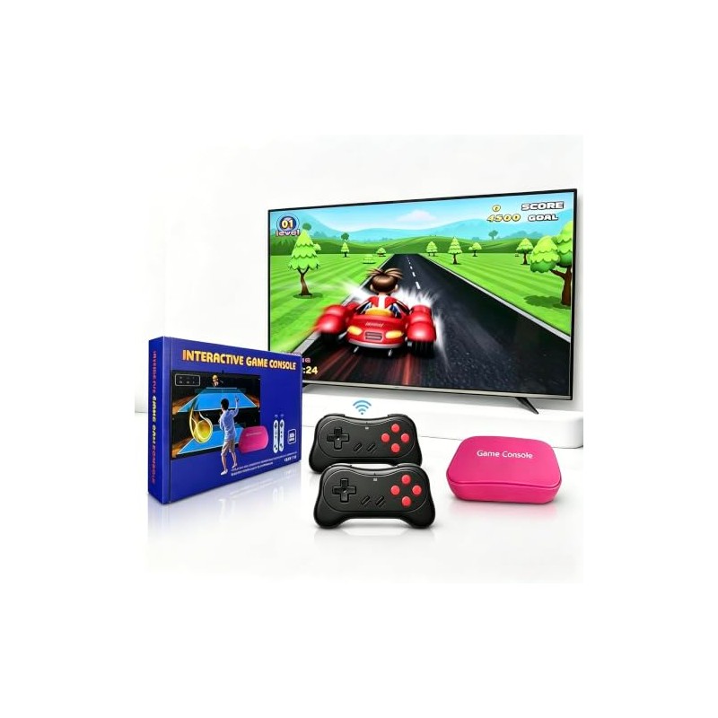 Video Game Console for Kids - preloaded 90+ Plug and