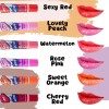 Lip Gloss Tinta Indeleble Labial Larga Duración Pack 3pz F